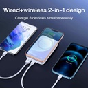 Joyroom JR-W020 10000mAh 20W Magnetic Wireless Mini Power Bank