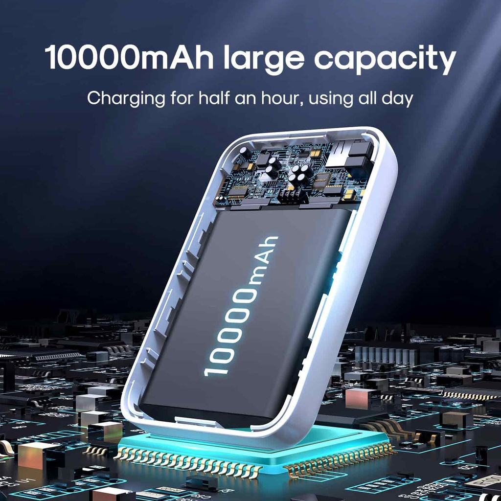 Joyroom JR-W020 10000mAh 20W Magnetic Wireless Mini Power Bank