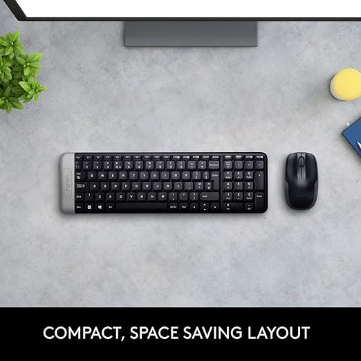 Logitech MK215 Wireless Keyboard & Mouse Combo