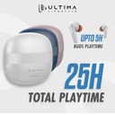 Ultima Atom 820 Earbuds With 25Hrs Playtime | Fast Charging | 13MM Drivers | IPX5 Sweat Proof | ENC Noise Cancellation Bluetooth Wireless Earbuds