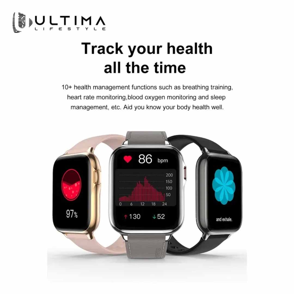 Ultima Nova Smartwatch| Bluetooth calling| 1.69" Retina Display | 3ATM Waterproof | 100+ Sports Mode