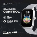 Ultima Watch Magic Pro| 1.96" HD Display| BT Calling Smartwatch| IP68 Waterproof| Zinc Alloy Metal Frame Smart Watch