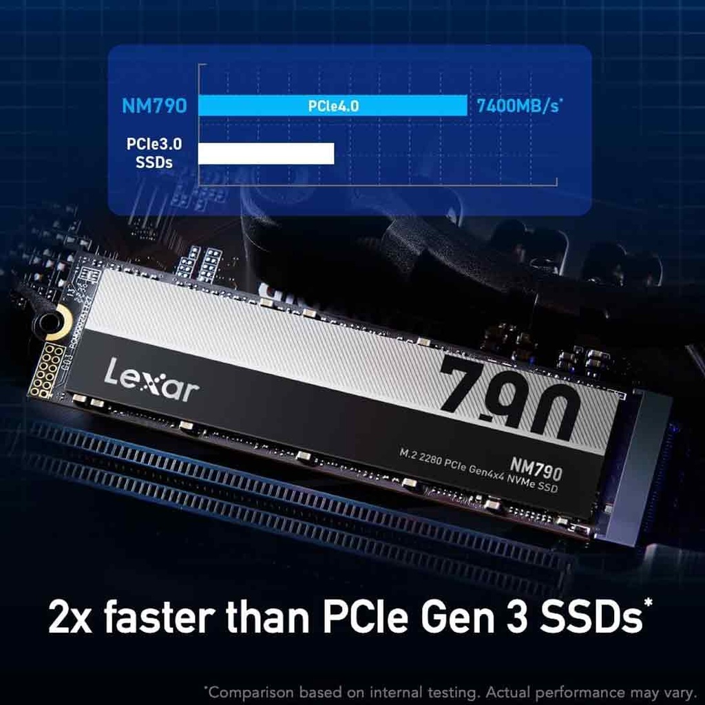 Lexar NM790 1TB M.2 2280 PCIe NVMe