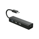 Havit HB4003 4 in 1 Type-C to USB & RJ45 Hub