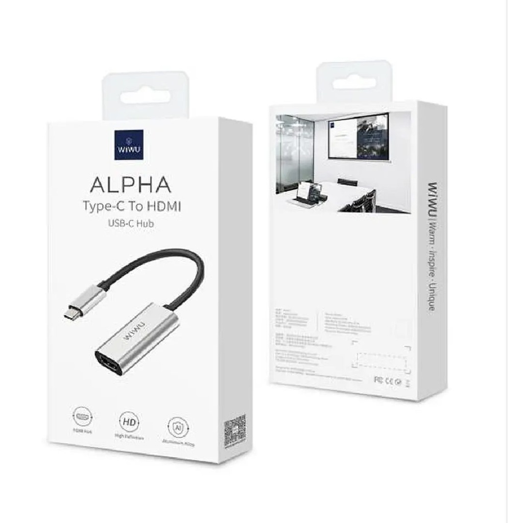 WiWU Alpha Type-C To Hdmi USB-C Hub
