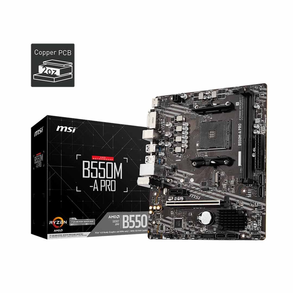 MSI Motherboard B550M-A PRO