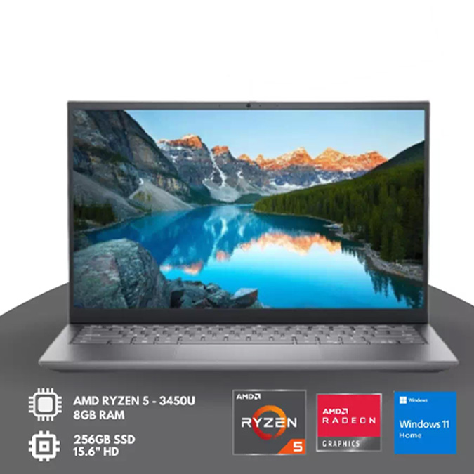 Dell Inspiron 3515 AMD Ryzen 5 3450U/8GB RAM/256GB SSD/15.6" FHD/AMD Radeon Vega 8/WIN 11 Laptop