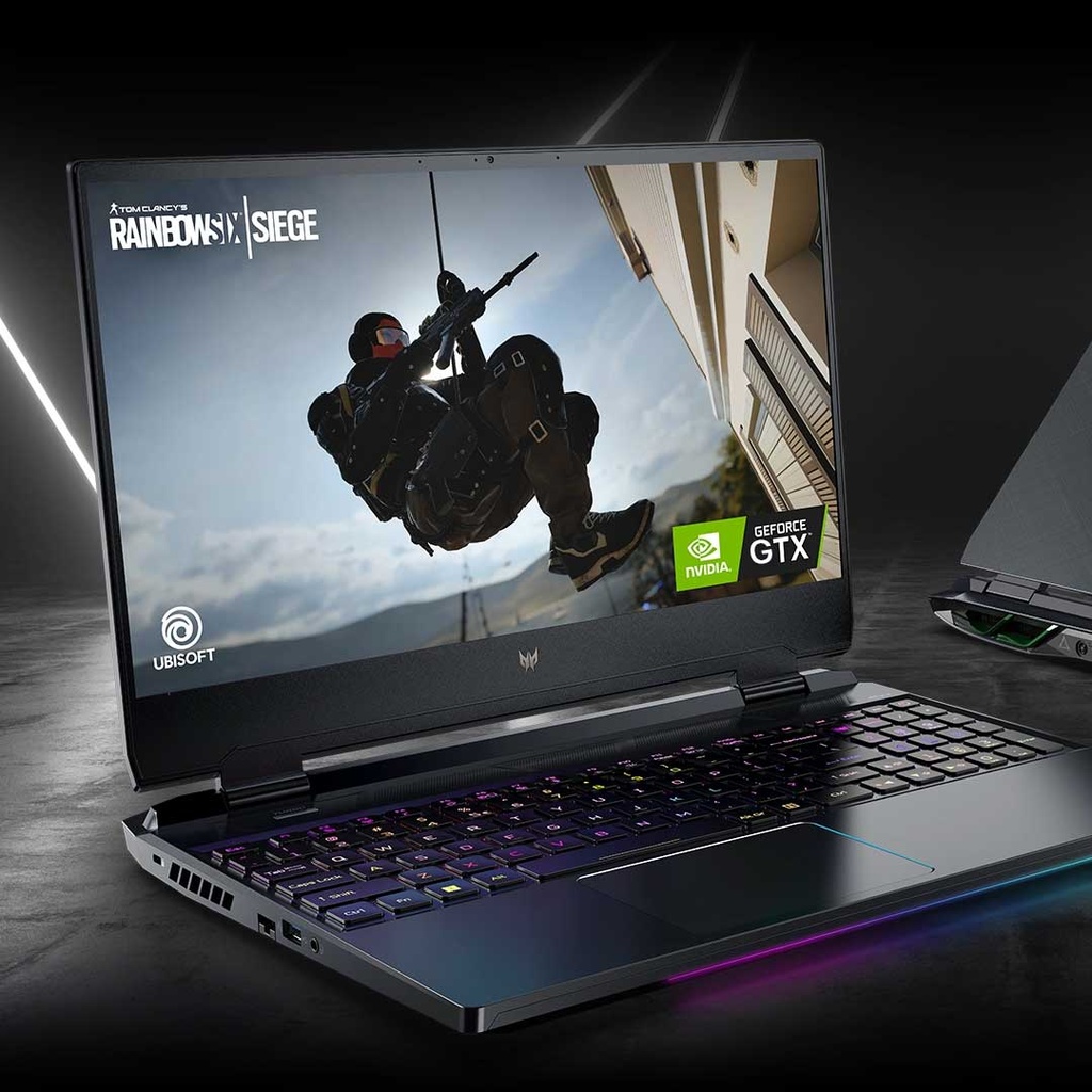 Acer Laptop Predator Helios 300 (PH315-53-773T) I7/8GB/512GB/6GB GTX1660Ti DDR6/10th/15.6'' FHD IPS Gaming Laptop