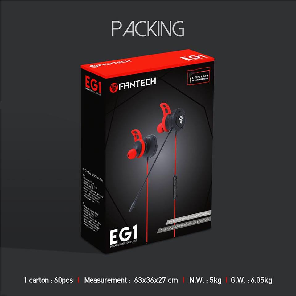 Fantech EG1 Gaming Earphone