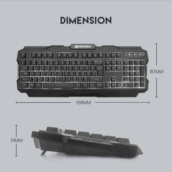 Fantech Hunter-Pro K511 Backlit Pro Gaming Keyboard