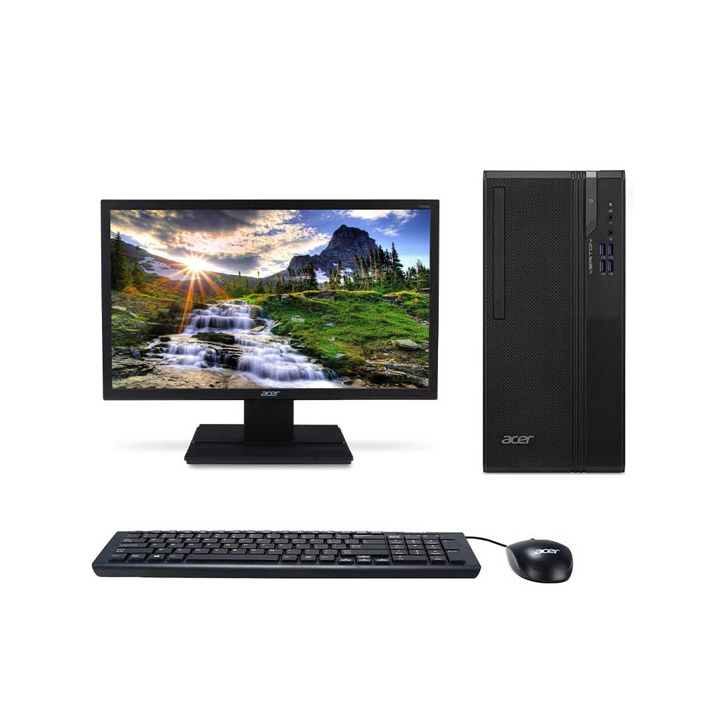 Acer Veriton ES2740G i5/8gb/1TB HDD/10th/ Desktop With 19.5" Monitor