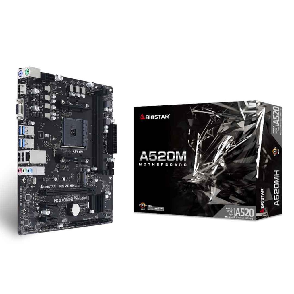 Biostar A520M Motherboard(O13)