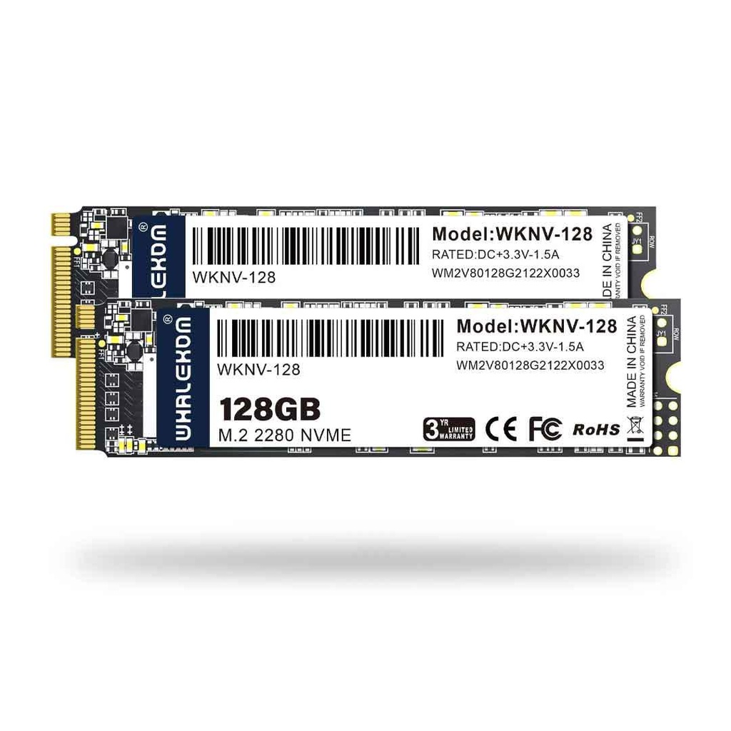 Whalekom 128gb M.2 NVME SSD