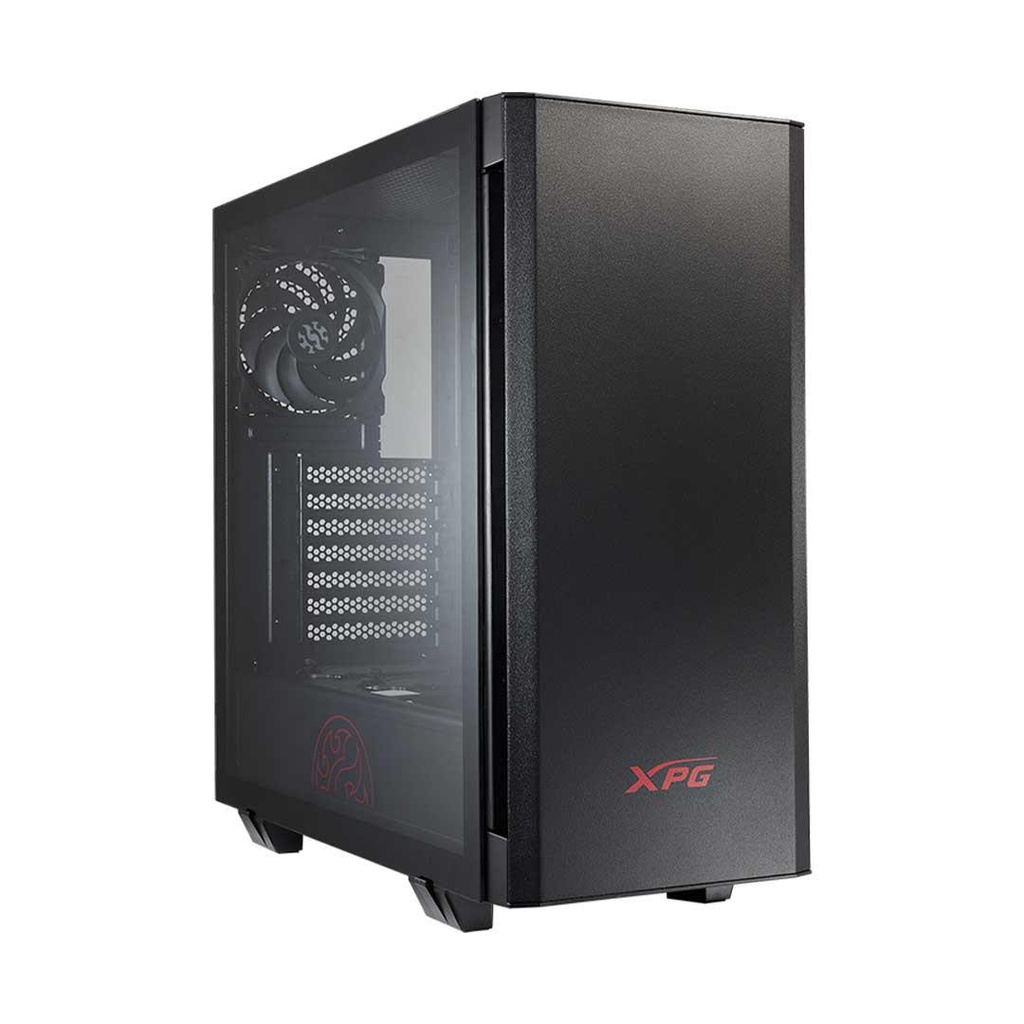 XPG Invader MID-Tower Chassis ATX Gaming Case (Black)