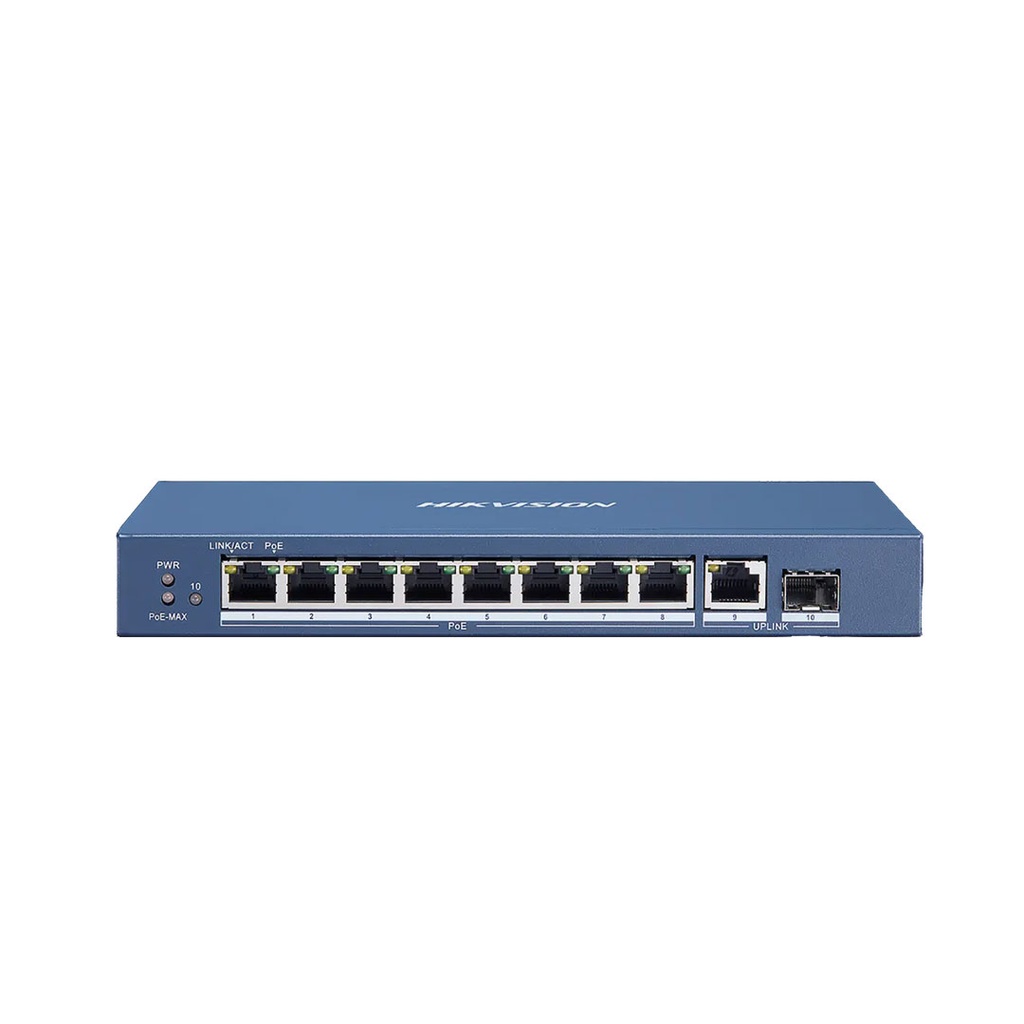 Hikvision 8 Port Gigabit PoE Switch DS-3E0510P-E