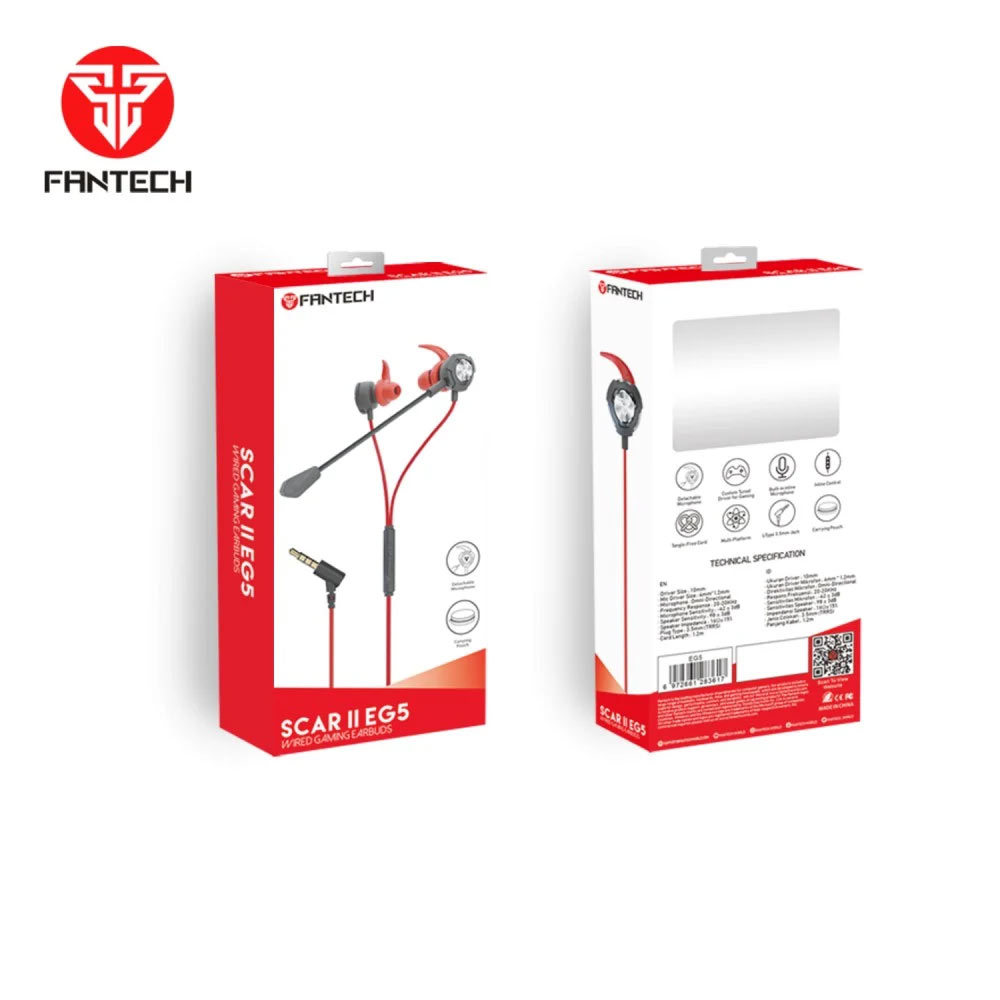 Fantech Scar II EG5 Wired Gaming Earphone