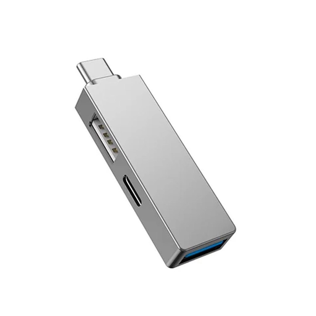 WiWU T02 Pro USB Type-C HUB With 2 USB