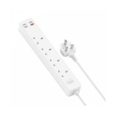 WIWU PD20W POWER STRIP USB-CX1 PLUS USB-AX3 3M Extension Cord